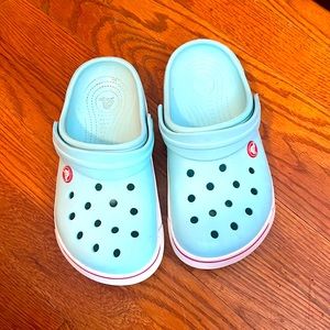 Crocs junior size. lightly worn . Great deal
